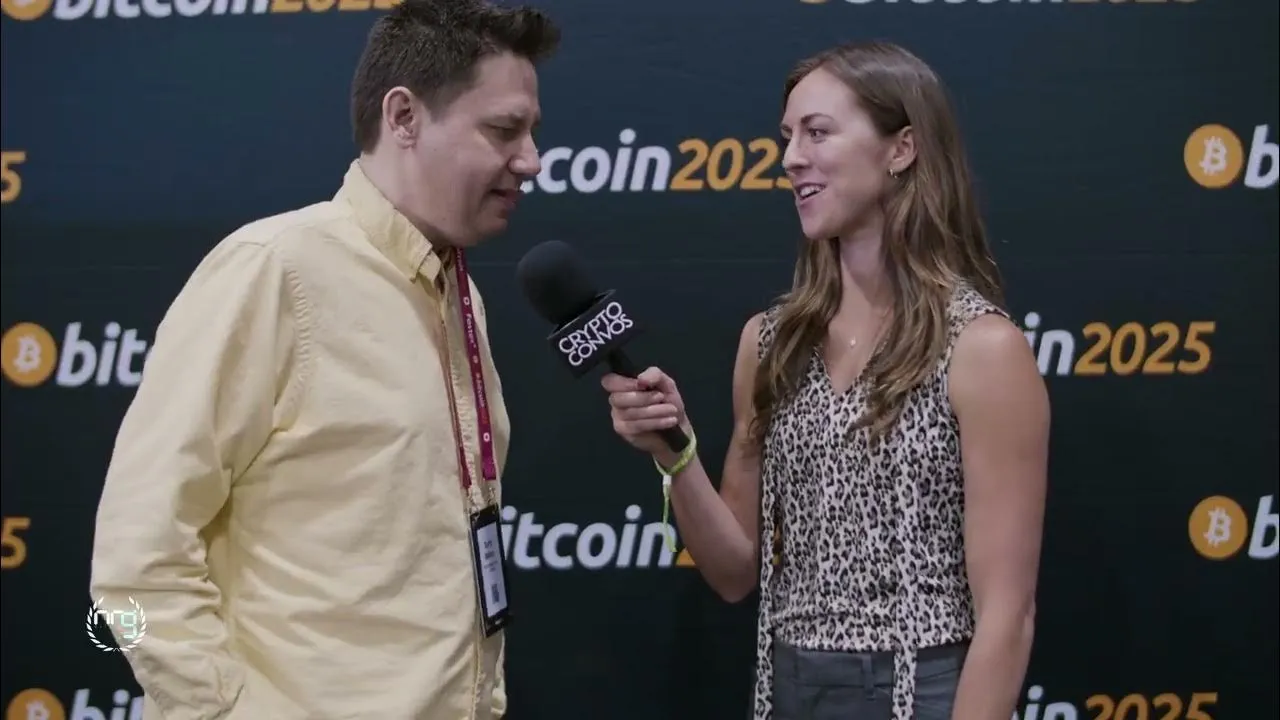 Interview at the Bitcoin 2025 conference